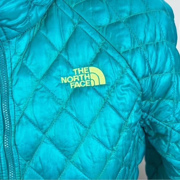 Sz M The North Face Teal Thermoball Full Zip Jacket $230 MSRP - Picture 5 of 16